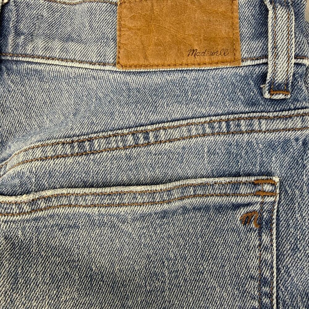 Madewell Jeans Women's 25 (2) Light Blue '90s Straight Preppy Casual EUC - Picture 5 of 15